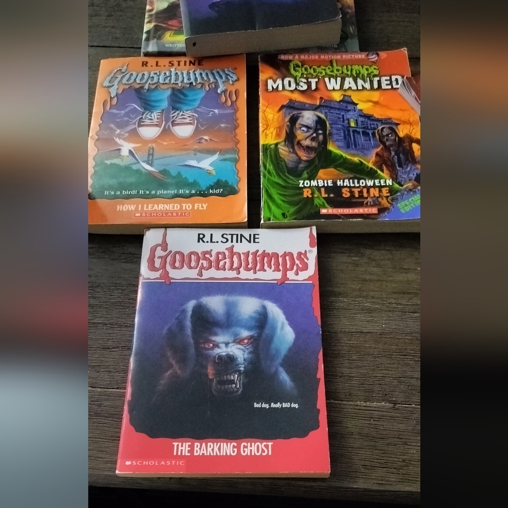 NFS Scholastic Goosebumps: The Barking Ghost, Most Wanted, How I Learned To Foy